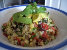 Southwest quinoa salad