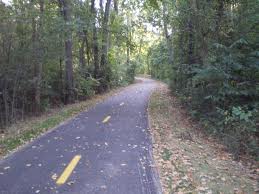 Part of the paved Goshen Trail